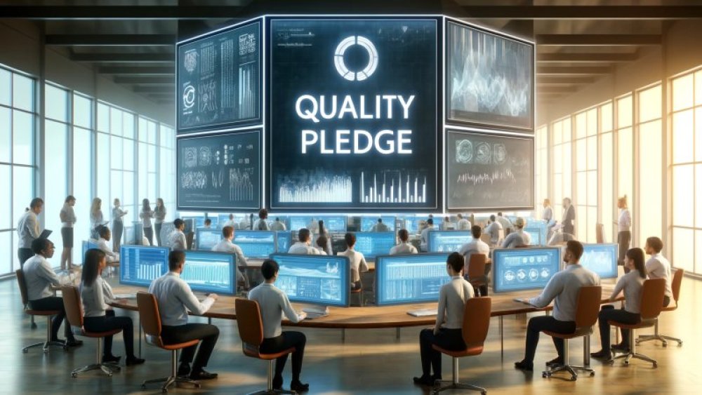 Ние не се страхуваме от отговорност и се ангажираме с Quality Pledge (Осигуряване на Качество)